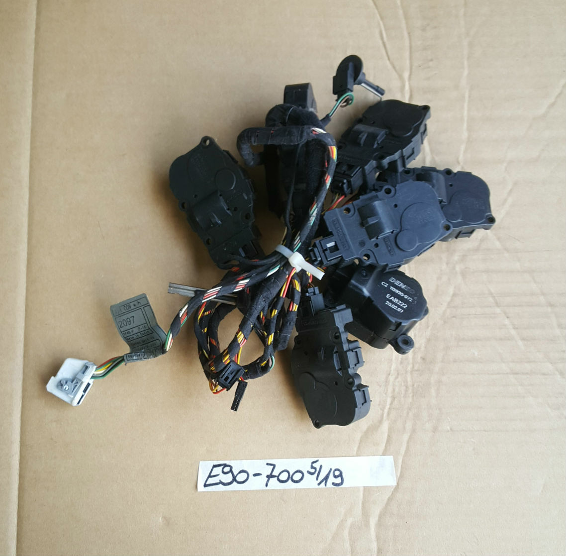 BMW E90 E91 E92 Klima Kasten Kabel Autom. 6932692 Stellantrieb Heizung 6932700
