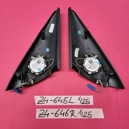 BMW Z4 E85 Hochton Lautsprecher rechts 9143238  + links + Verkleidung Eckblende 