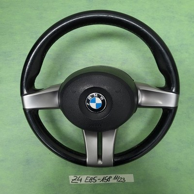BMW Z4 E85 E86 Lenker  Leder Lenkrad  Chrom Line 6758158 Fahrer-AB-Modul