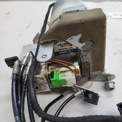 Original BMW E46 Cabrio  Verdeck Pumpe 8234530 + Hydraulik Zylinder + Leitungen 