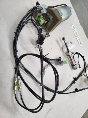 Original BMW E46 Cabrio  Verdeck Pumpe 8234530 + Hydraulik Zylinder + Leitungen 