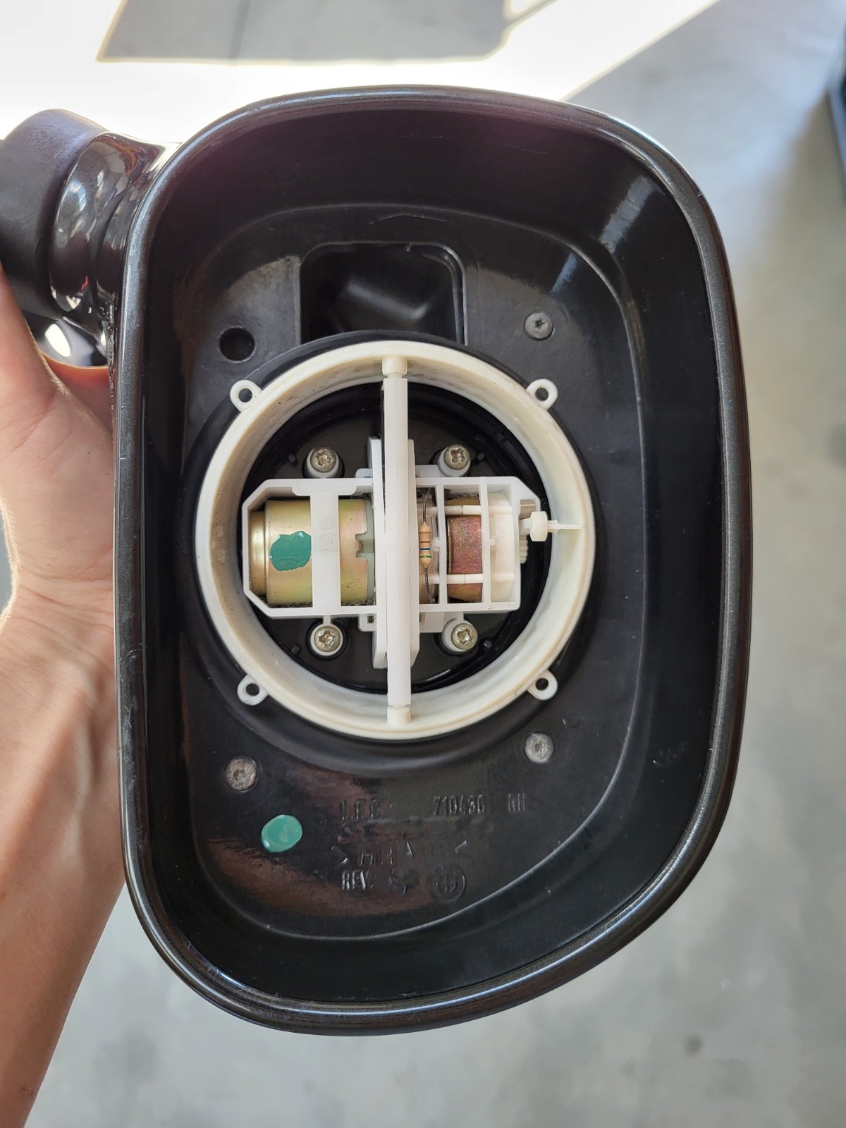 BMW Z3 Roadster + Coupe Seiten Außen Spiegel Glas Motor RECHTS Schwarz Metallic