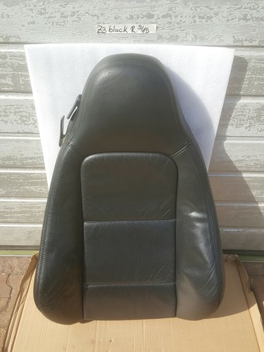 BMW Z3 Roadster  Bei Fahrer Sitz Oberteil Leder black Rücken Lehne rechts 