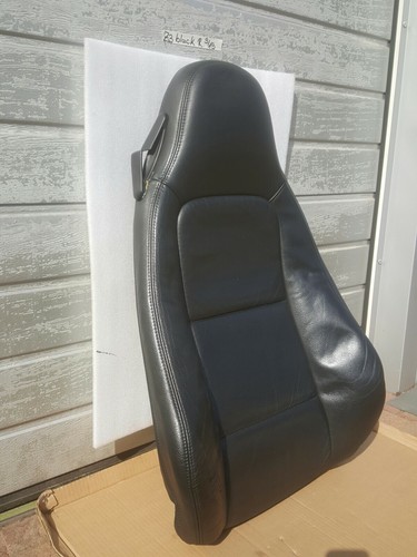 BMW Z3 Roadster  Bei Fahrer Sitz Oberteil Leder black Rücken Lehne rechts 