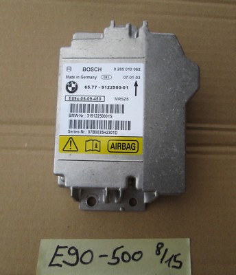 BMW E81 / E87 / E90 / E91 / E92 Airbag Sensor Modul Steuergerät 9122500
