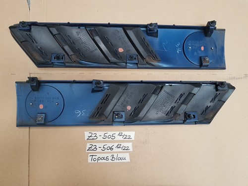 BMW Z3 Roadster Lufteinlass Ki​emen Ziergitter Motorhaube Topas blau ABHOLUNG