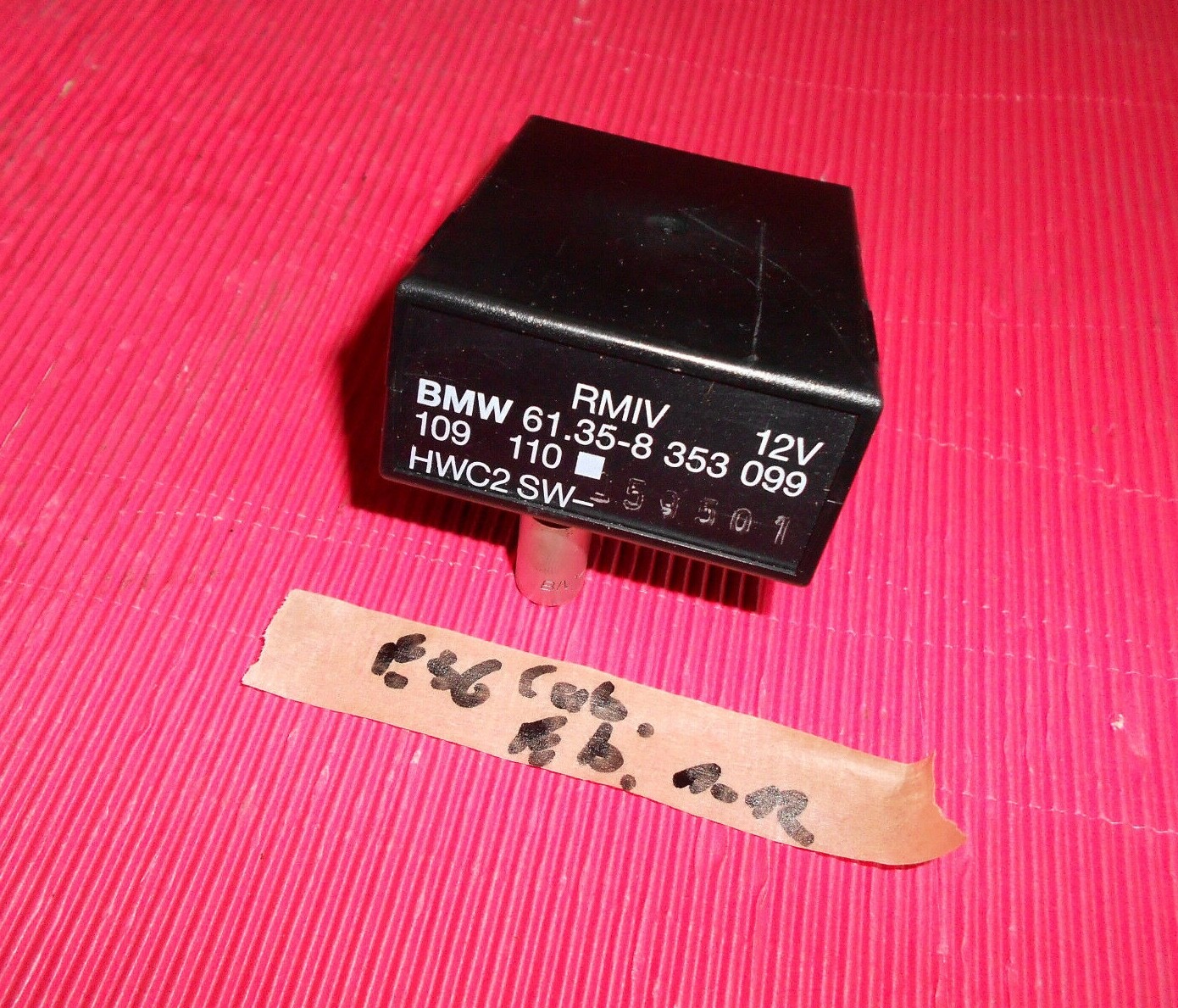 BMW E36  3er RMIV  Relais Modul 4 Steuergerät Fensterheber hinten Modul 8353099