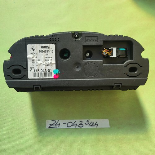 BMW Z4 E85 Tachometer Meilen Tacho RHD  speed indicator instrument 9115043