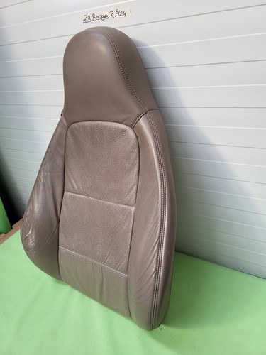 BMW Z3 Beifahrer Sitz Oberteil Leder beige Rücken Lehne Bezug RECHTS 