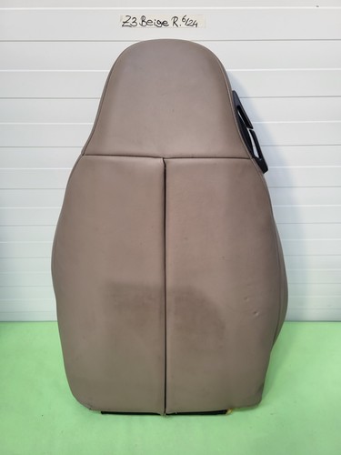 BMW Z3 Beifahrer Sitz Oberteil Leder beige Rücken Lehne Bezug RECHTS 