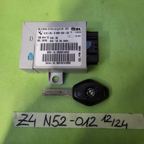 BMW Z4 Motorsteuergerät 7567012 N52 EWS Modul 6988104 + 1 Schlüssel 2,5 si Motor