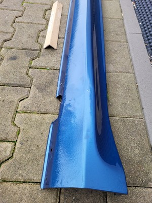 Schweller BMW Z3 Roadster Seiten Außen Schweller Leiste LINKS Blau  ABHOLUNG 
