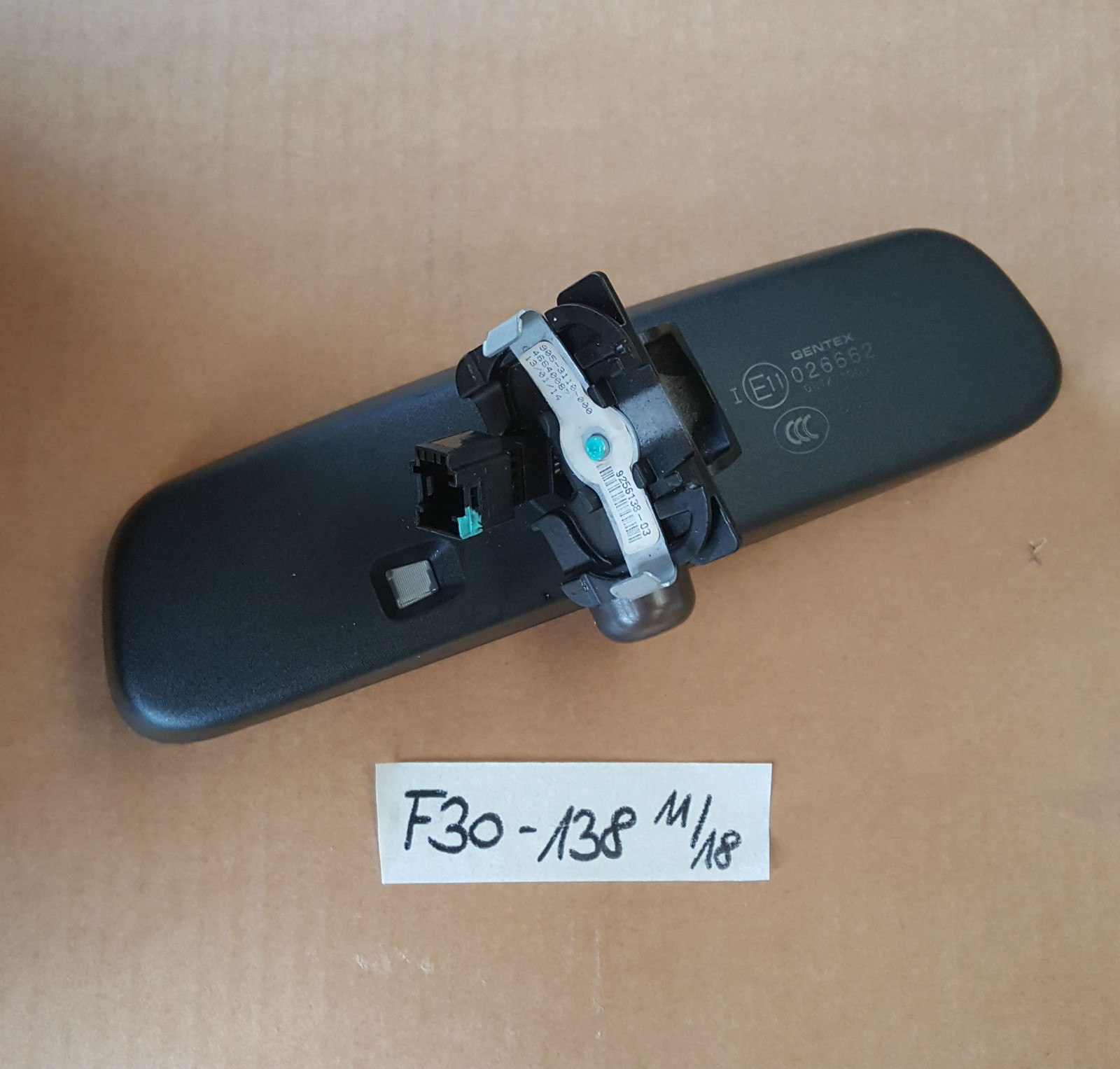 BMW F30 F31 F34 F80 Rück Spiegel Innenspiegel EC / LED 9256138