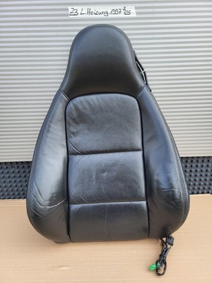BMW Z3 Roadster Fahrer Sitz Oberteil  Leder schwarz Rücken Lehne Polster Heizung