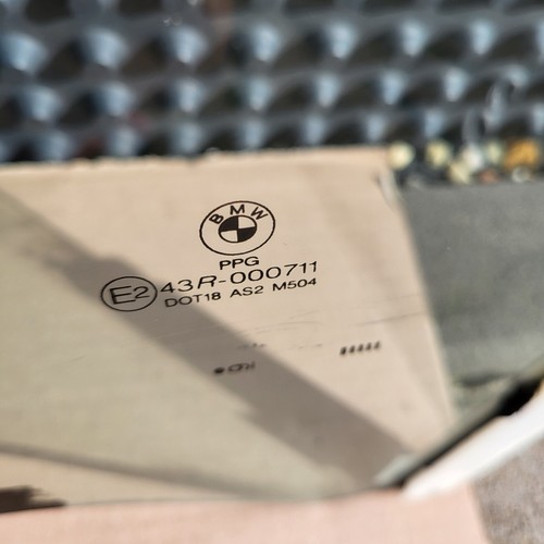 original BMW Z3 Roadster Seiten Scheibe Fahrer Tür Fenster Glas Scheibe LINKS 