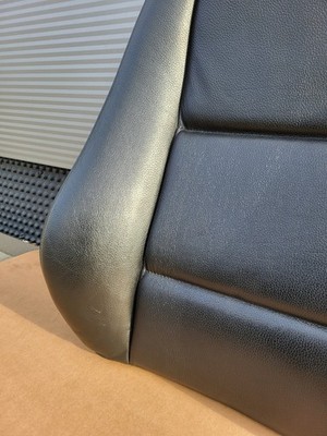 BMW Z3 Roadster Fahrer Sitz Oberteil  Leder Maserung schwarz Rücken Lehne 