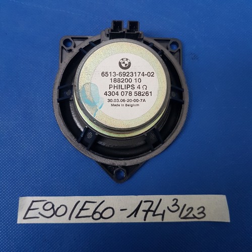 BMW E60 E61 E87 E90 E91 Mittelton Lautsprecher Box Stereo  6923174 mit Stecker