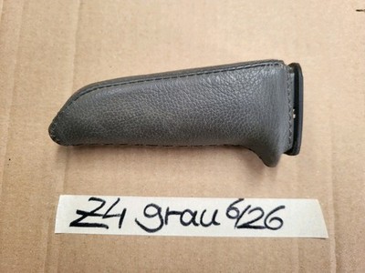 BMW Z4 E85 E86 Griff für Handbremse Leder grau