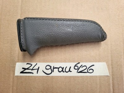 BMW Z4 E85 E86 Griff für Handbremse Leder grau