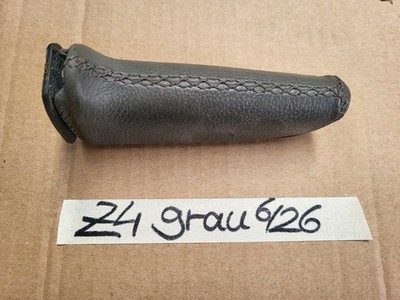 BMW Z4 E85 E86 Griff für Handbremse Leder grau