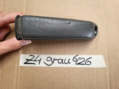 BMW Z4 E85 E86 Griff für Handbremse Leder grau