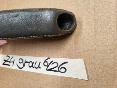 BMW Z4 E85 E86 Griff für Handbremse Leder grau