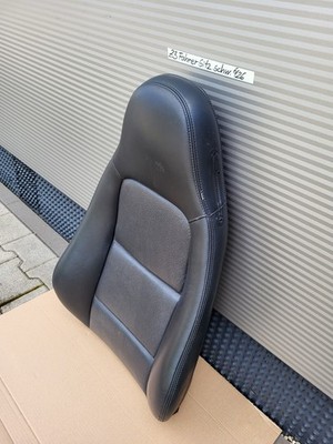 BMW Z3 Roadster Fahrer Sitz Oberteil  Leder Dot schwarz Rücken Lehne LINKS