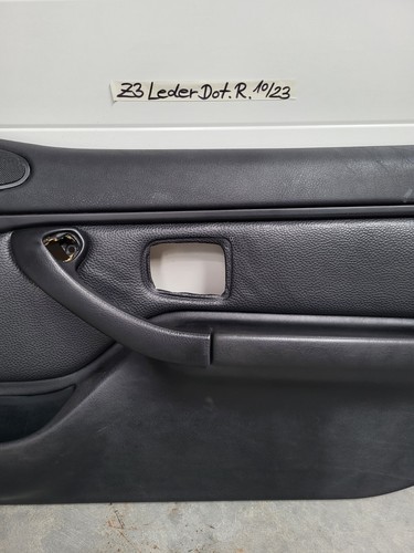 BMW Z3 Roadster Tür Verkleidung Dot  Türtafel schwarz Black rechts + Tür Griff