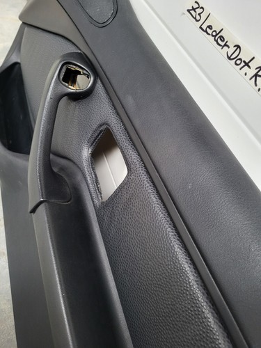 BMW Z3 Roadster Tür Verkleidung Dot  Türtafel schwarz Black rechts + Tür Griff