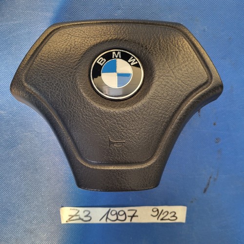 BMW E31 E34 E36 E39 Z3 Lenkrad 1093354 Leder Lenker schwarz + Fahrer-Airbagmodul