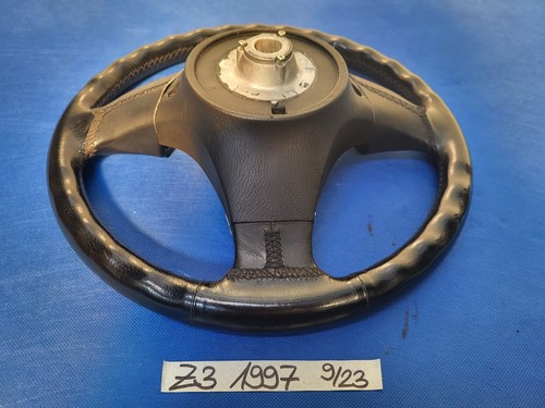 BMW E31 E34 E36 E39 Z3 Lenkrad 1093354 Leder Lenker schwarz + Fahrer-Airbagmodul