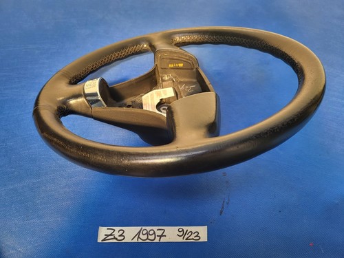 BMW E31 E34 E36 E39 Z3 Lenkrad 1093354 Leder Lenker schwarz + Fahrer-Airbagmodul
