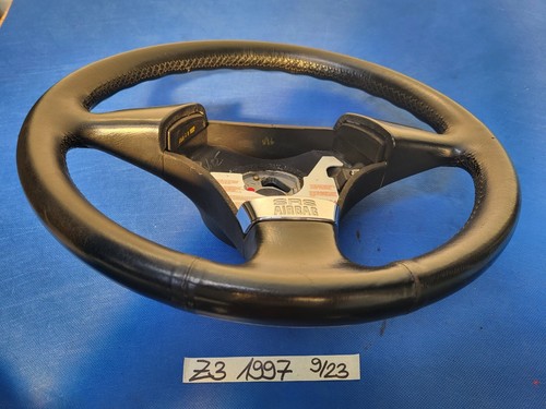 BMW E31 E34 E36 E39 Z3 Lenkrad 1093354 Leder Lenker schwarz + Fahrer-Airbagmodul