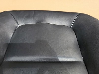 BMW Z3 Roadster Fahrer Sitz Kissen Polster  Unterteil Leder snake Schwarz Black