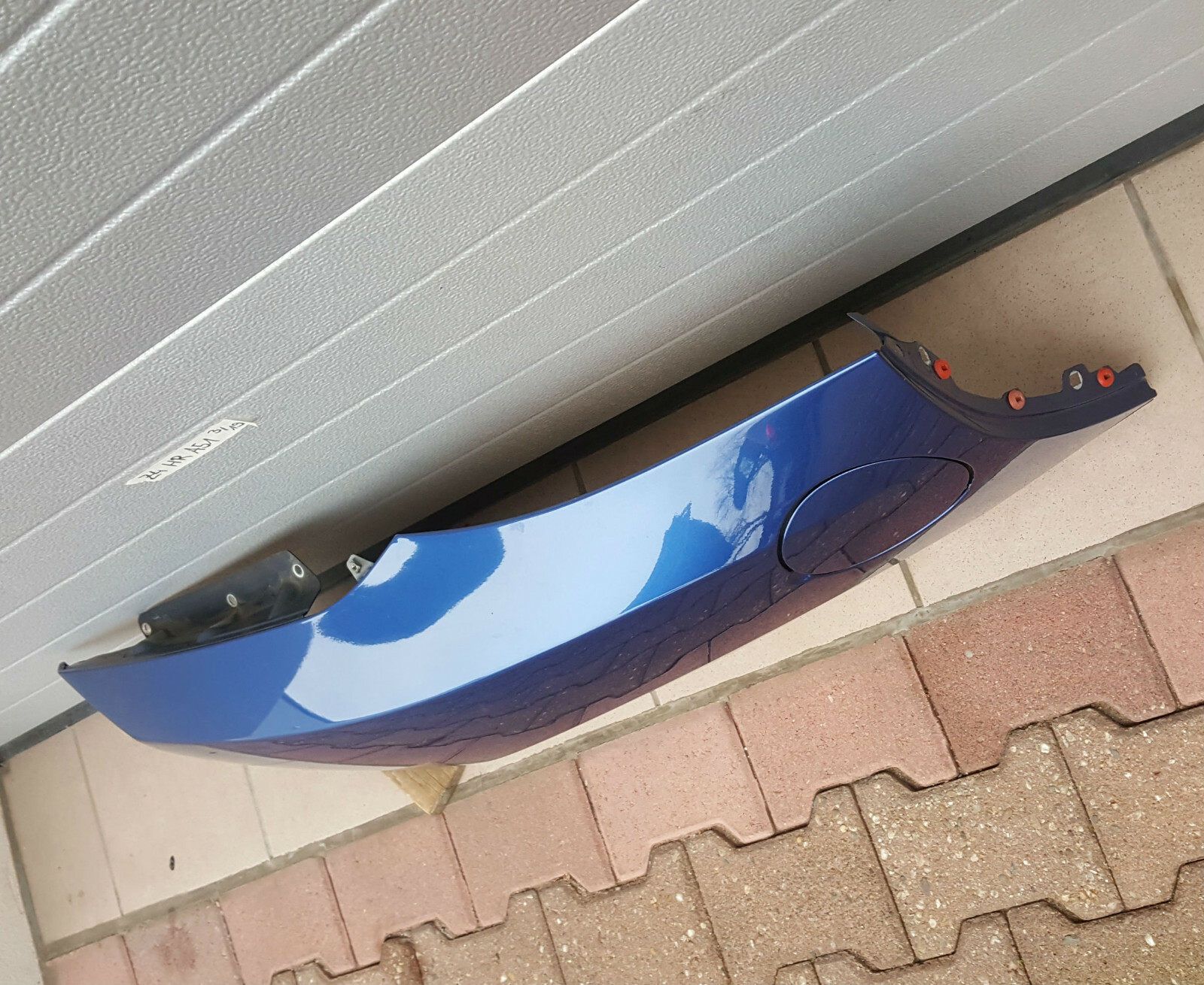 BMW Z4 Seitenwand Aussenhaut Kotflügel HINTEN RECHTS  Montego Blau A51