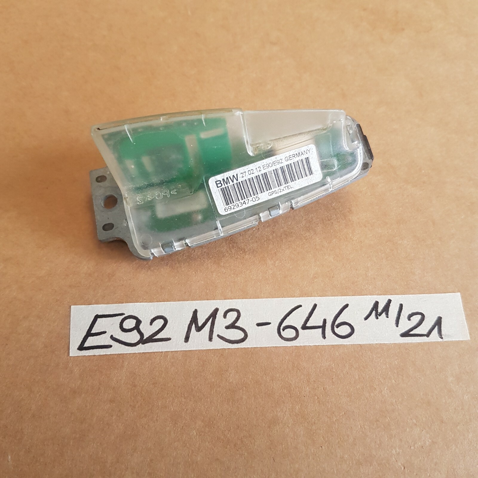 BMW E90 E91 E92 GPS Dach Antenne Navi Antenne Haifisch Flosse 6929347