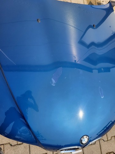 Motorhaube BMW Z3 Roadster Coupe Frontklappe Haube Topas Blau  ABHOLUNG !!