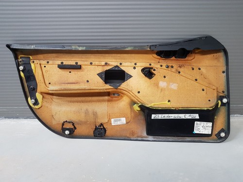 BMW Z3 Roadster Türverkleidung RECHTS Leder schwarz Beifahrer Seite mit Griff