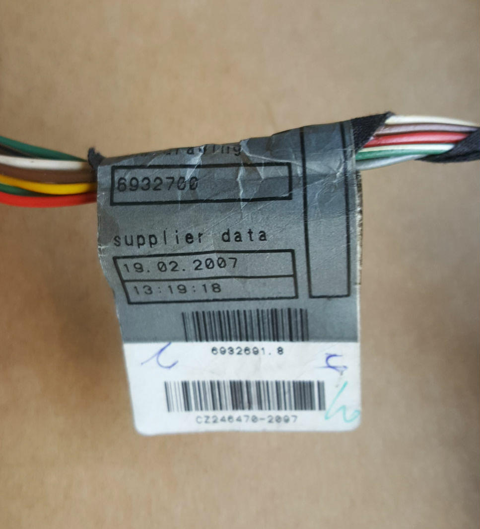 BMW E90 E91 E92 Klima Kasten Kabel Autom. 6932692 Stellantrieb Heizung 6932700