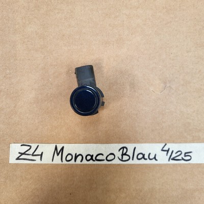 original BMW Z4 E85 E86 PDC Einparkhilfe Ultraschall Sensor Monaco Blau 6989091