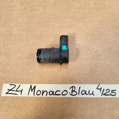 original BMW Z4 E85 E86 PDC Einparkhilfe Ultraschall Sensor Monaco Blau 6989091