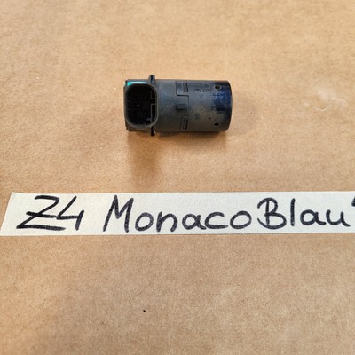 original BMW Z4 E85 E86 PDC Einparkhilfe Ultraschall Sensor Monaco Blau 6989091