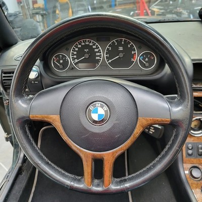 BMW Z3  Facelift + E46 + E39 Sportlenkrad Leder Lenker Sport Lenkrad Holz Spange