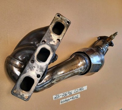 BMW Z3 Katalysator hinten Abgas Krümmer kurz 7516736 Auspuff M54 Motor 2,2i