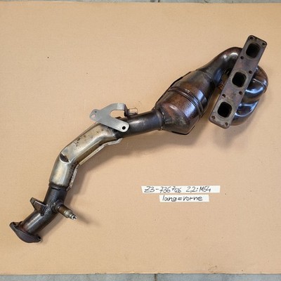 BMW Z3 Katalysator hinten Abgas Krümmer lang 7516736 Auspuff M54 Motor 2,2i