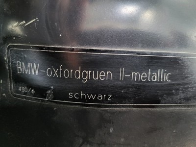 BMW Z3 Roadster Heckklappe Heckdeckel Kofferraum Deckel Oxford Grün  ABHOLUNG