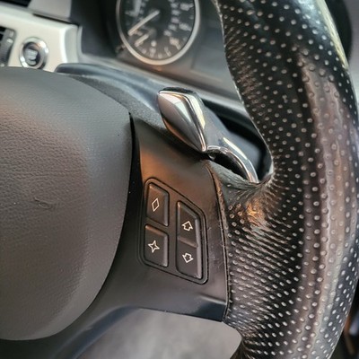 BMW E90 E91 E92 E93 E82 E87 MFL Lenkrad  Multifunktion Leder Lenker Schaltwippen