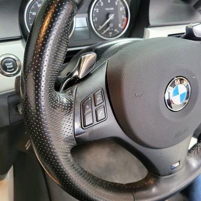 BMW E90 E91 E92 E93 E82 E87 MFL Lenkrad  Multifunktion Leder Lenker Schaltwippen