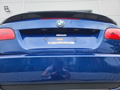 BMW E93 Cabrio Heckdeckel Kofferraum Klappe + Spoiler LeMans Blau ABHOLUNG