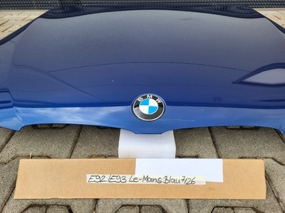 BMW 3er E92 E93 Motorhaube Frontklappe Haube Le-Mans Blau Metallic ABHOLUNG